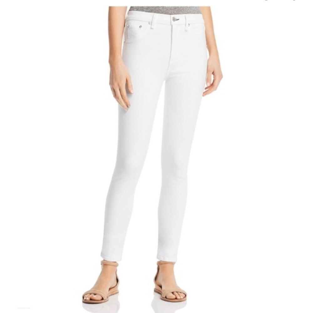 Rag & Bone Jean High Rise Ankle Skinny Jeans Size 30